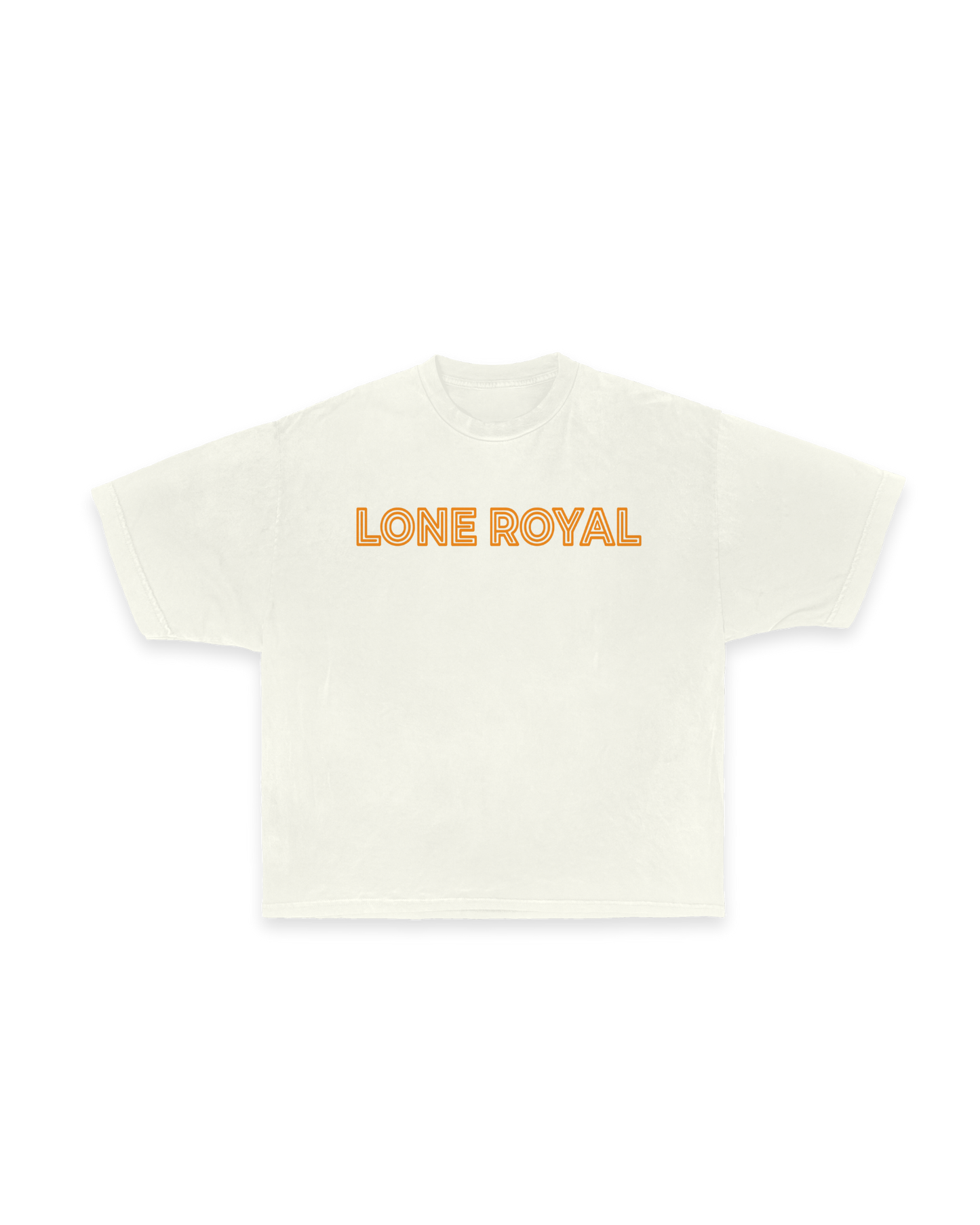 Lone Royal Off-White Racing T-Shirt